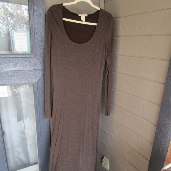 Stetson Maxi Long Sleeve Brown dress size M - Picture 2 of 5